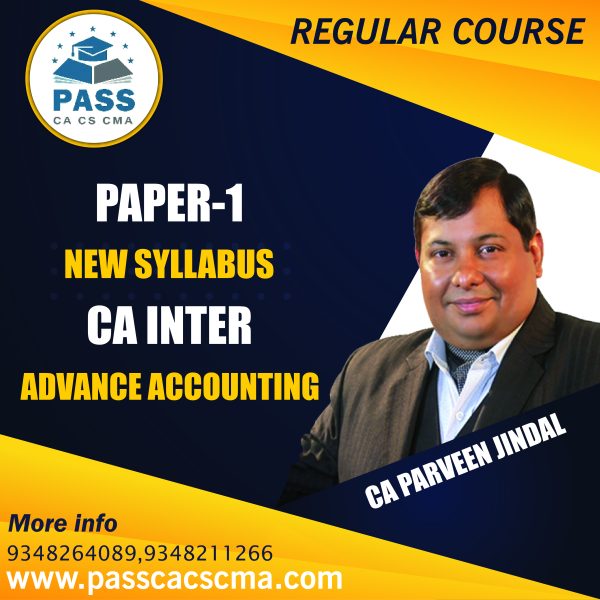 CA Inter Advanced Accounting New Syllabus