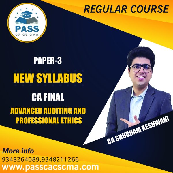 CA Final New Syllabus Advanced Auditing & Professional