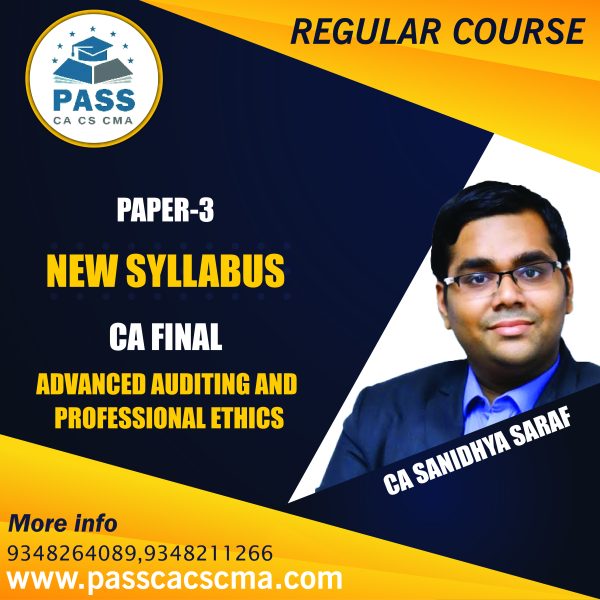 CA Final New Syllabus Advanced Auditing & Professional Ethics